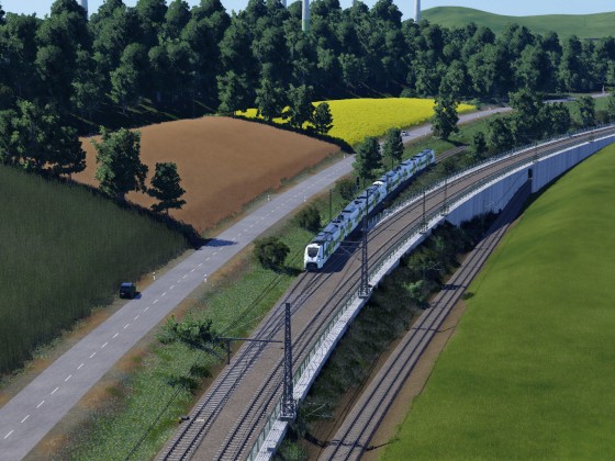 Trainspotting an der Hasenburg