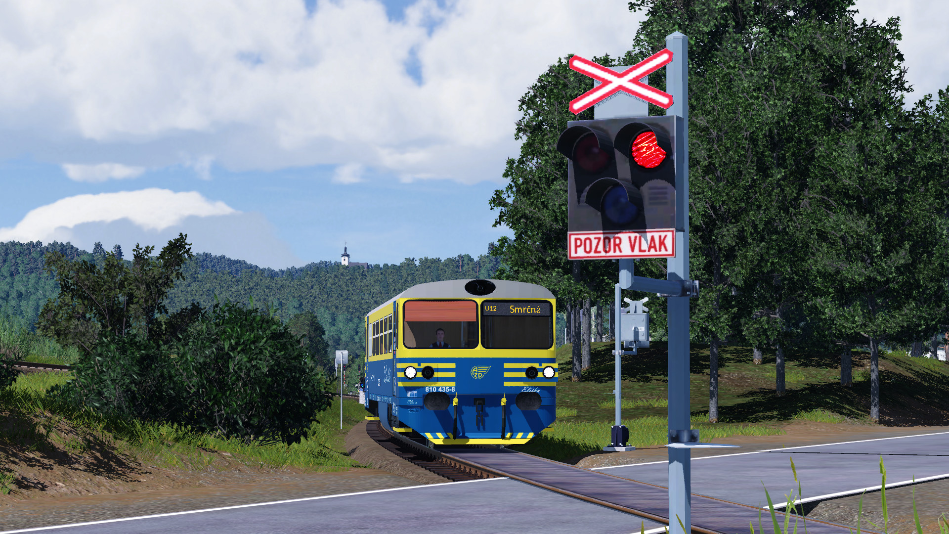 810 435 heading to Smrčná