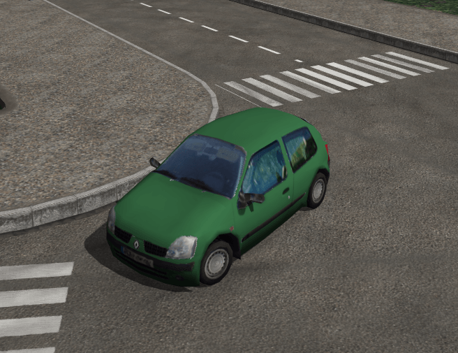 Clio mod V1.0 again little correction for green car ;)
