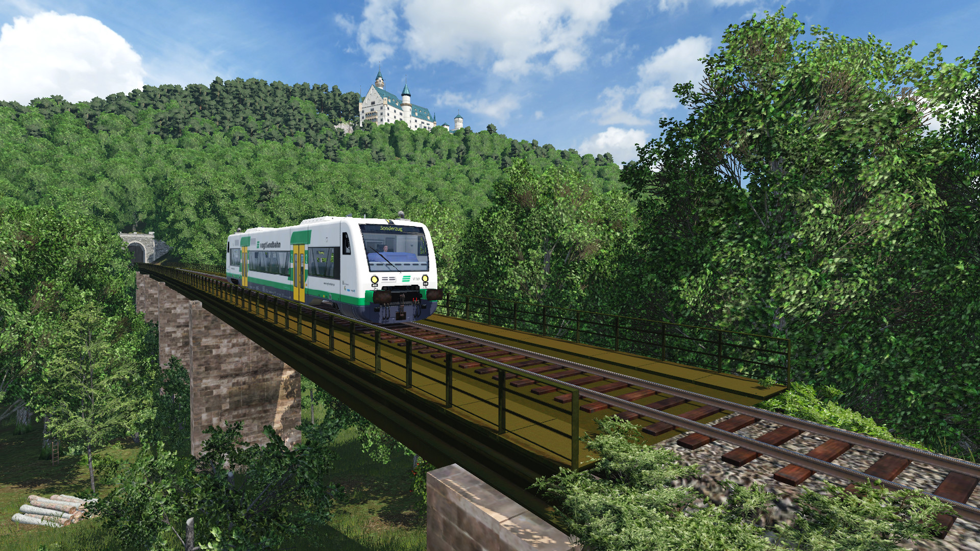 Sonderzug der Vogtlandbahn