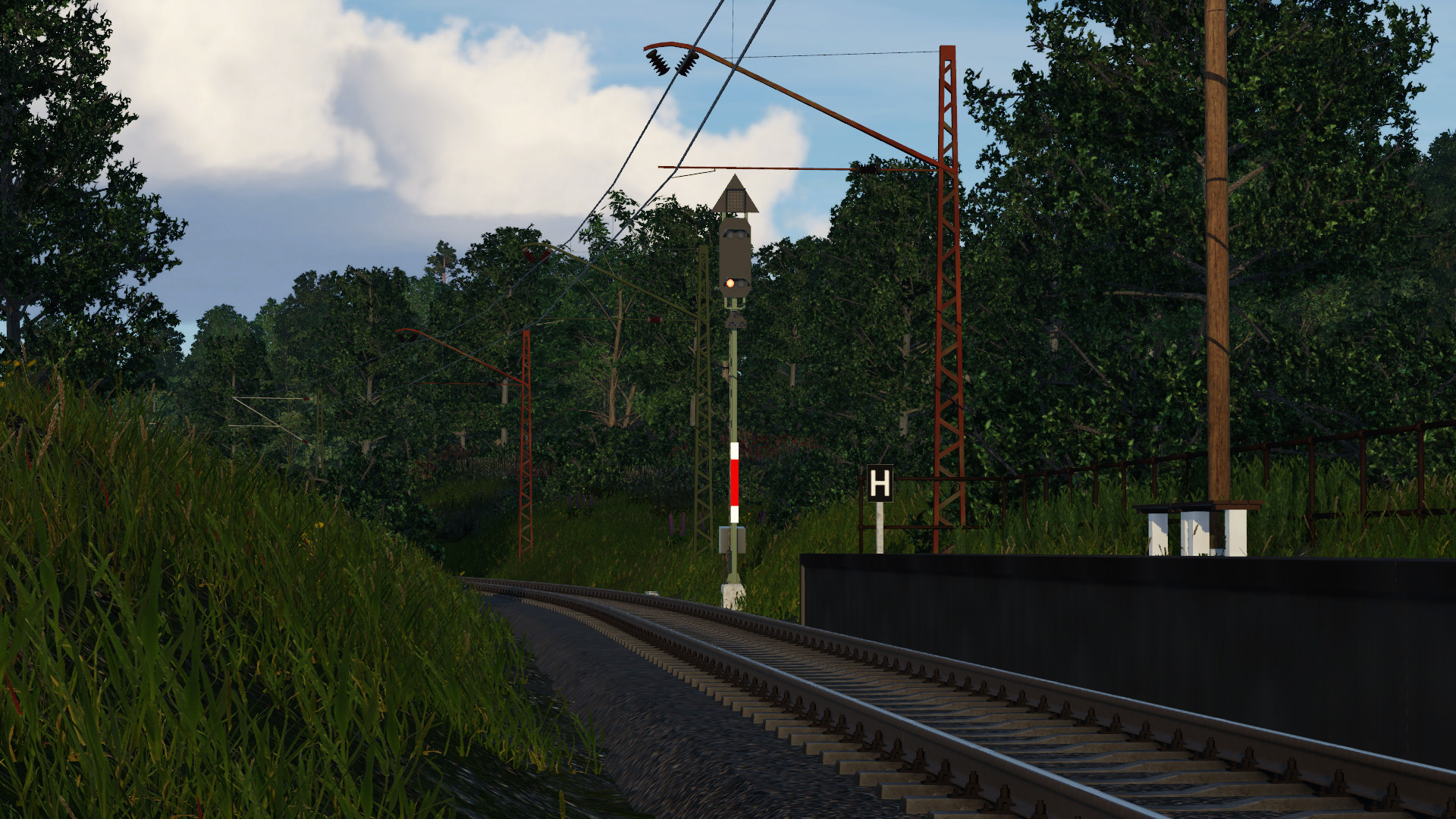 Ausfahrt Haltepunkt Waldschlössly -> Plochingen(Fiktiv)