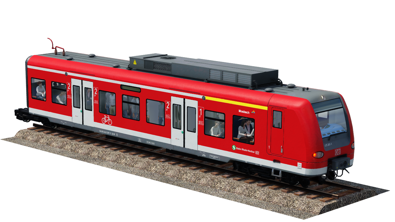 S-Bahn Rhein-Neckar BR 425 201-1 Taufname: Mosbach