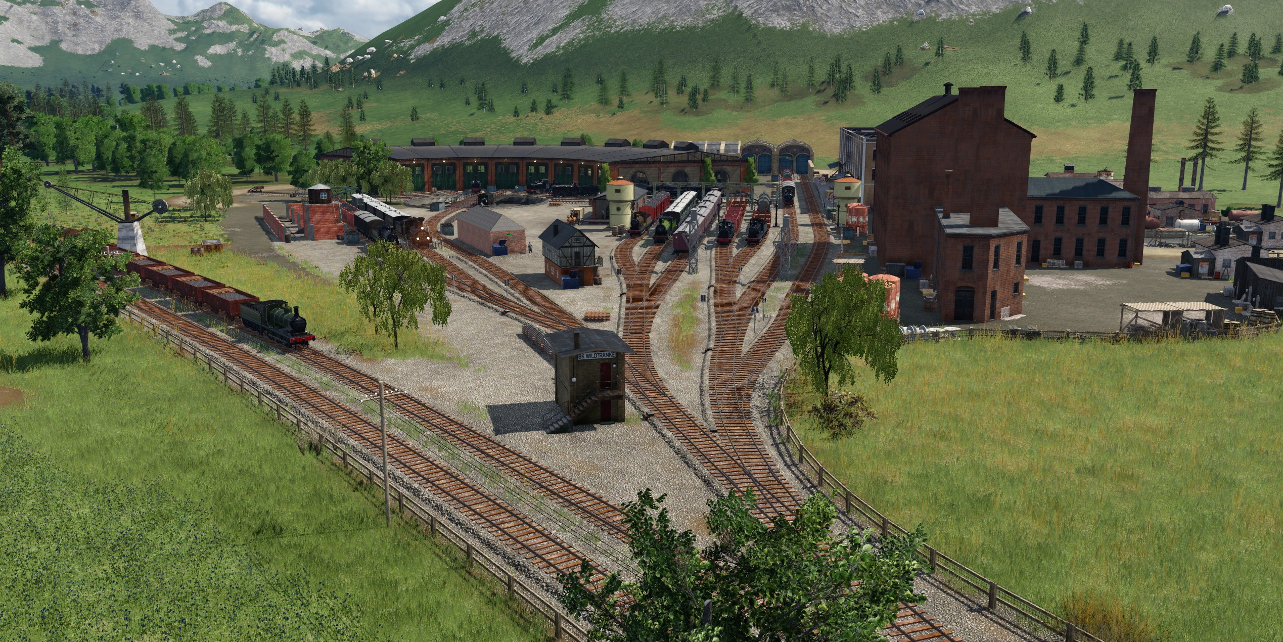 Nailsea Train depot 1897