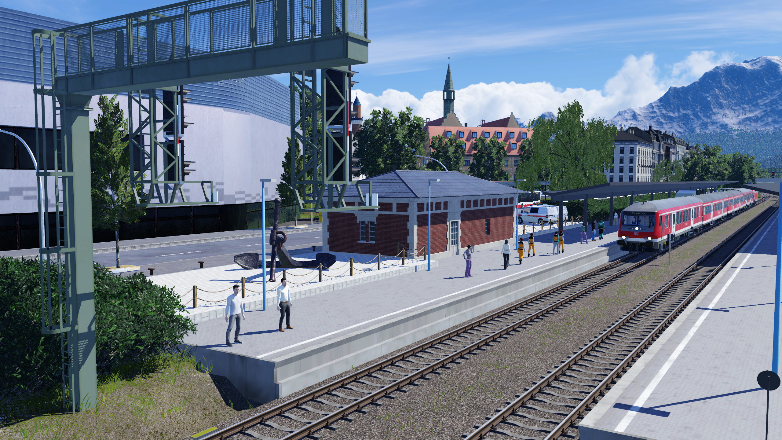 Marinedenkmal am Bahnhof