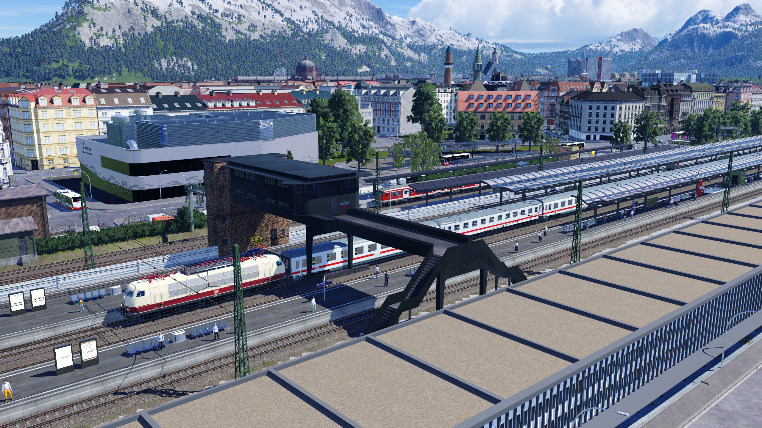 Eine neue Stadt entsteht.