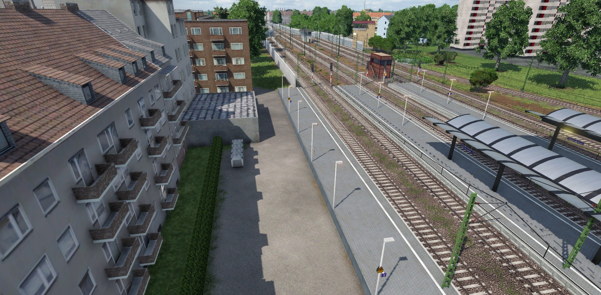 Bahnhof "Neubrandenburg".