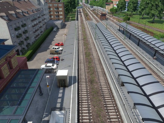Bahnhof "Neubrandenburg".