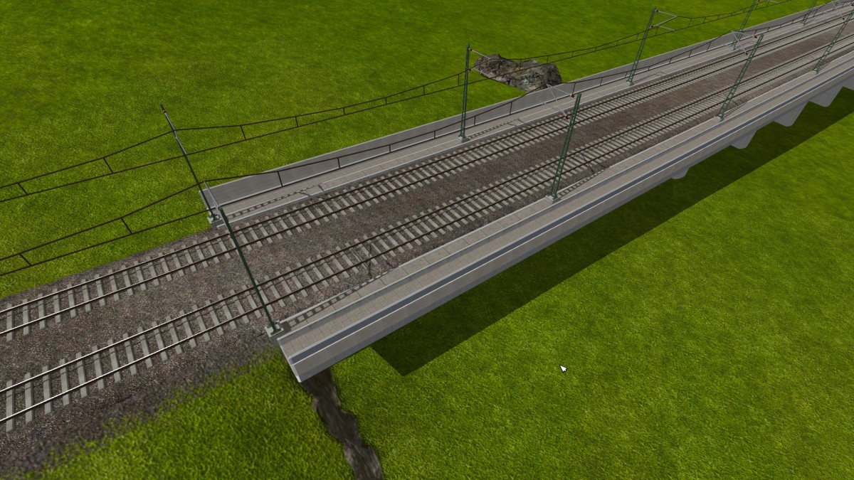 Betonbrücke für Neubaustrecken (v1.0)