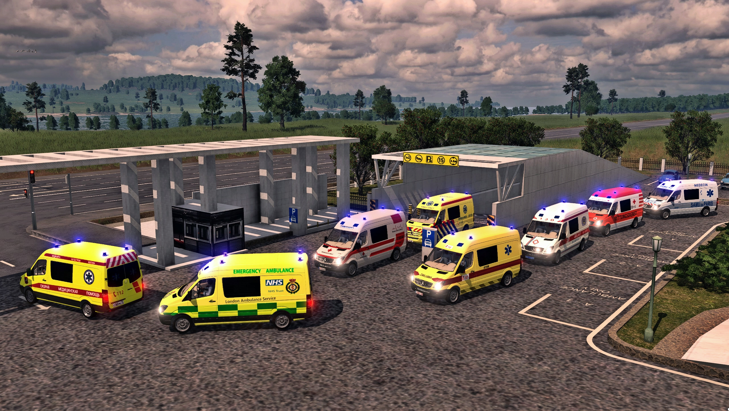 Suppose the U.N. runs a hospital. .  lol