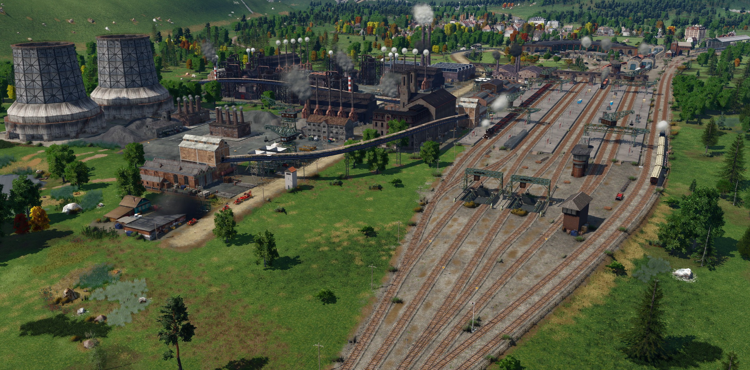 steel works near Worksop year 1909