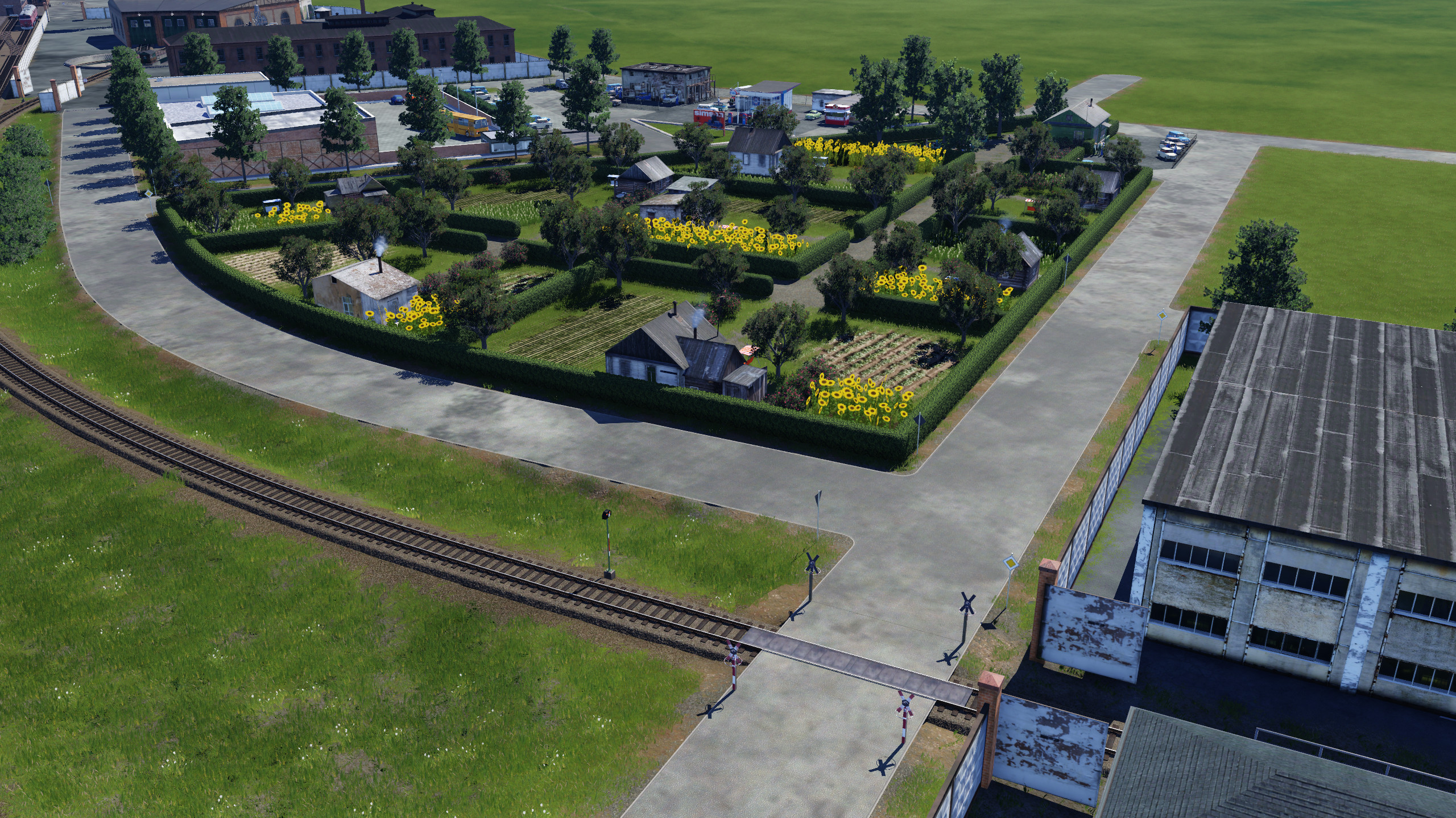 erste Lauben in Neudietendorf