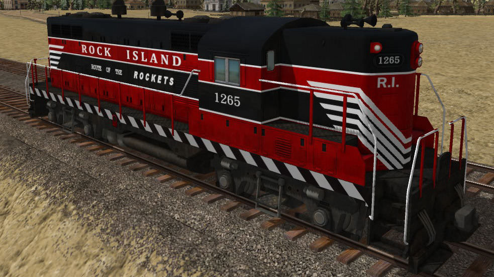 EMD GP9 Rock Island