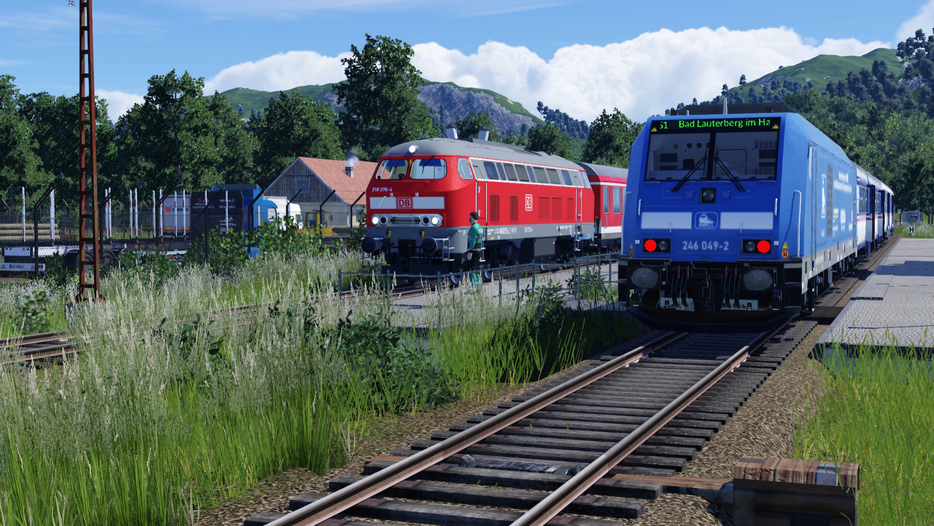 Wegen mangelnder lieferqualität von siemens wird akutell ersatzverkehr gefahren
