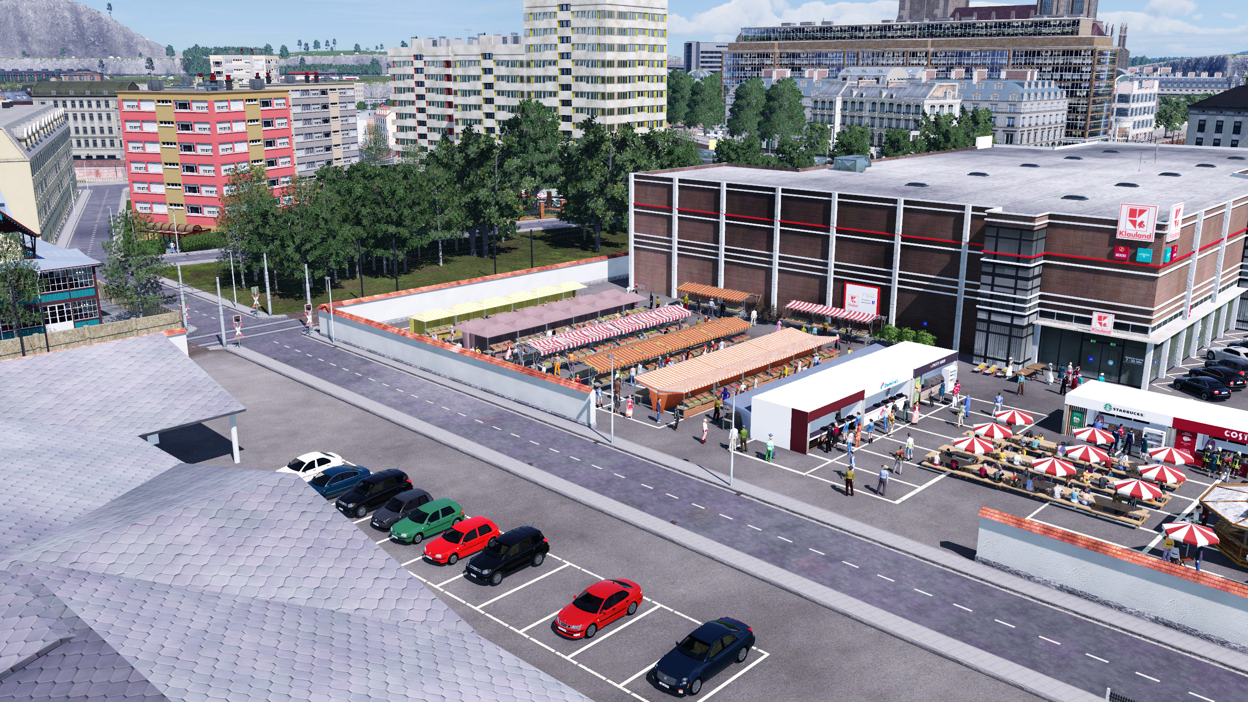 Das erste Stadtviertel wächst 2