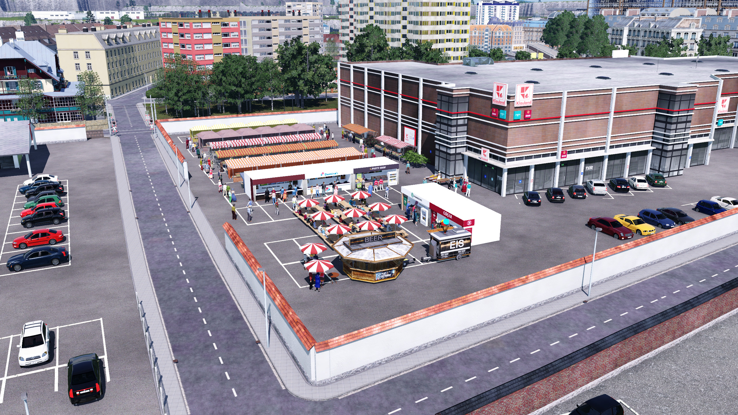Das erste Stadtviertel wächst 4