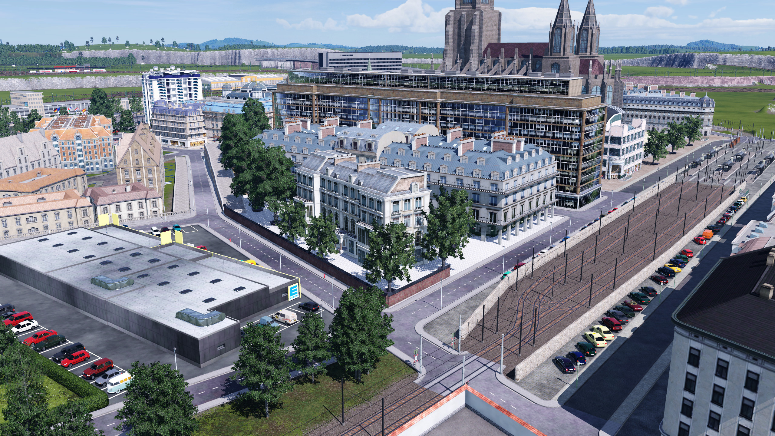 Das erste Stadtviertel wächst 9