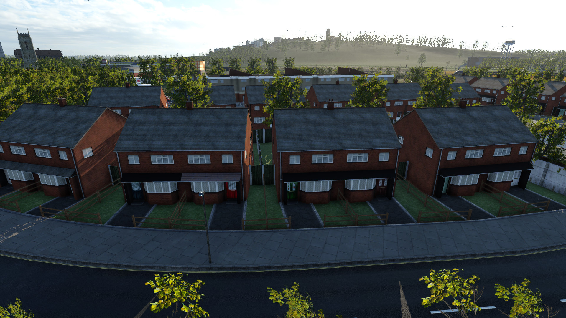 Extended the Housing Estate