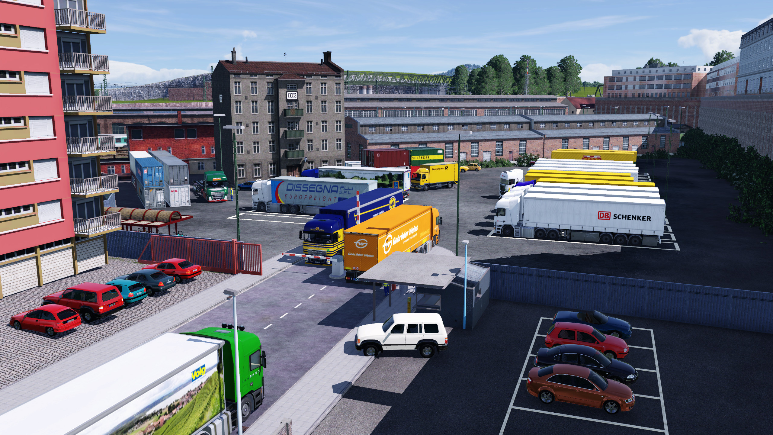 Ulm das Stadtviertel rund um die Abstellanlage Ostbahnhof 5