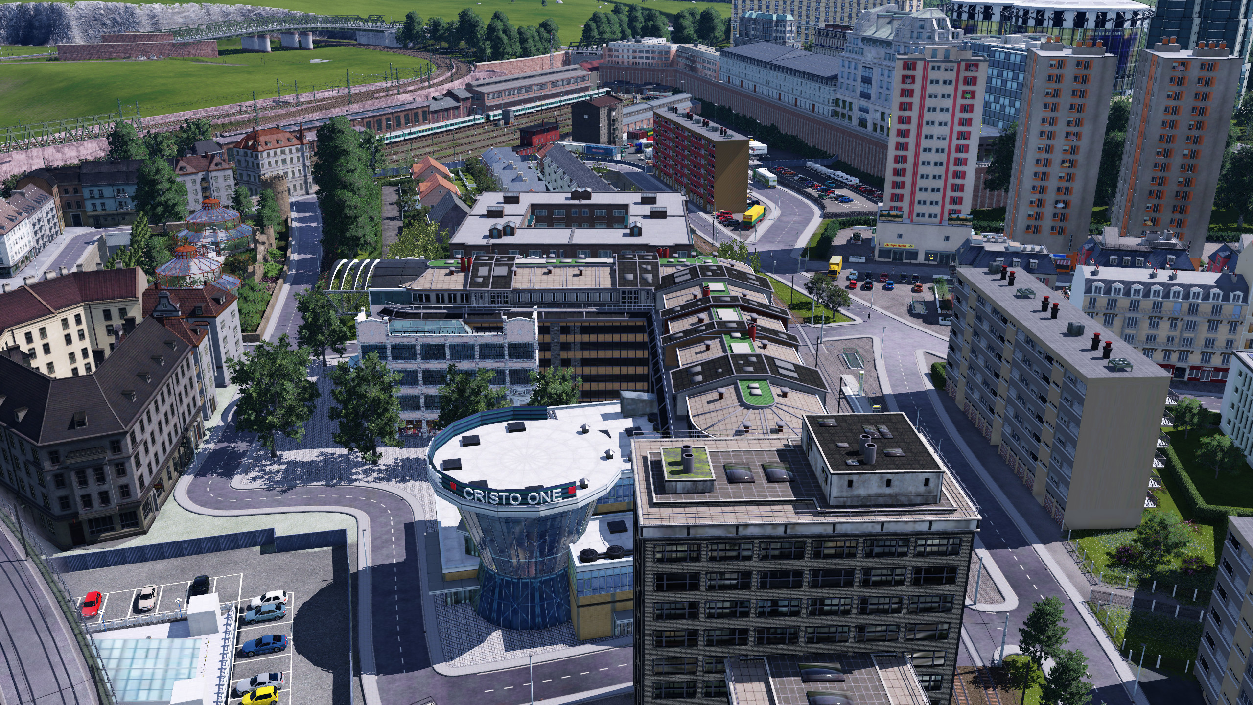 Ulm das Stadtviertel rund um die Abstellanlage Ostbahnhof 11