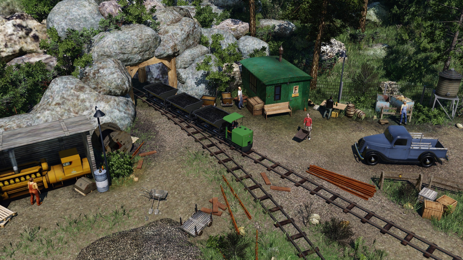[TpF1] Old mine yard