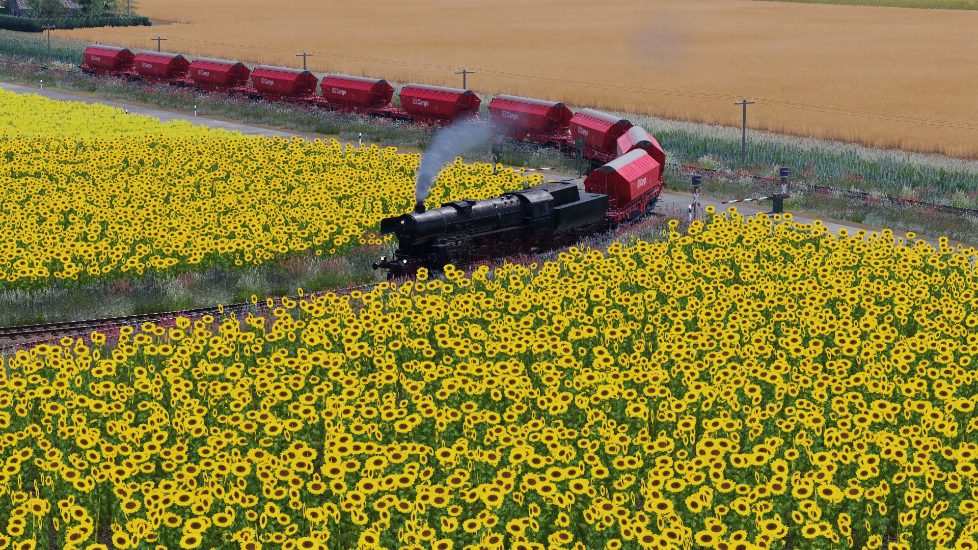 Class 52 DB auf dem Abzweig Dürenroht