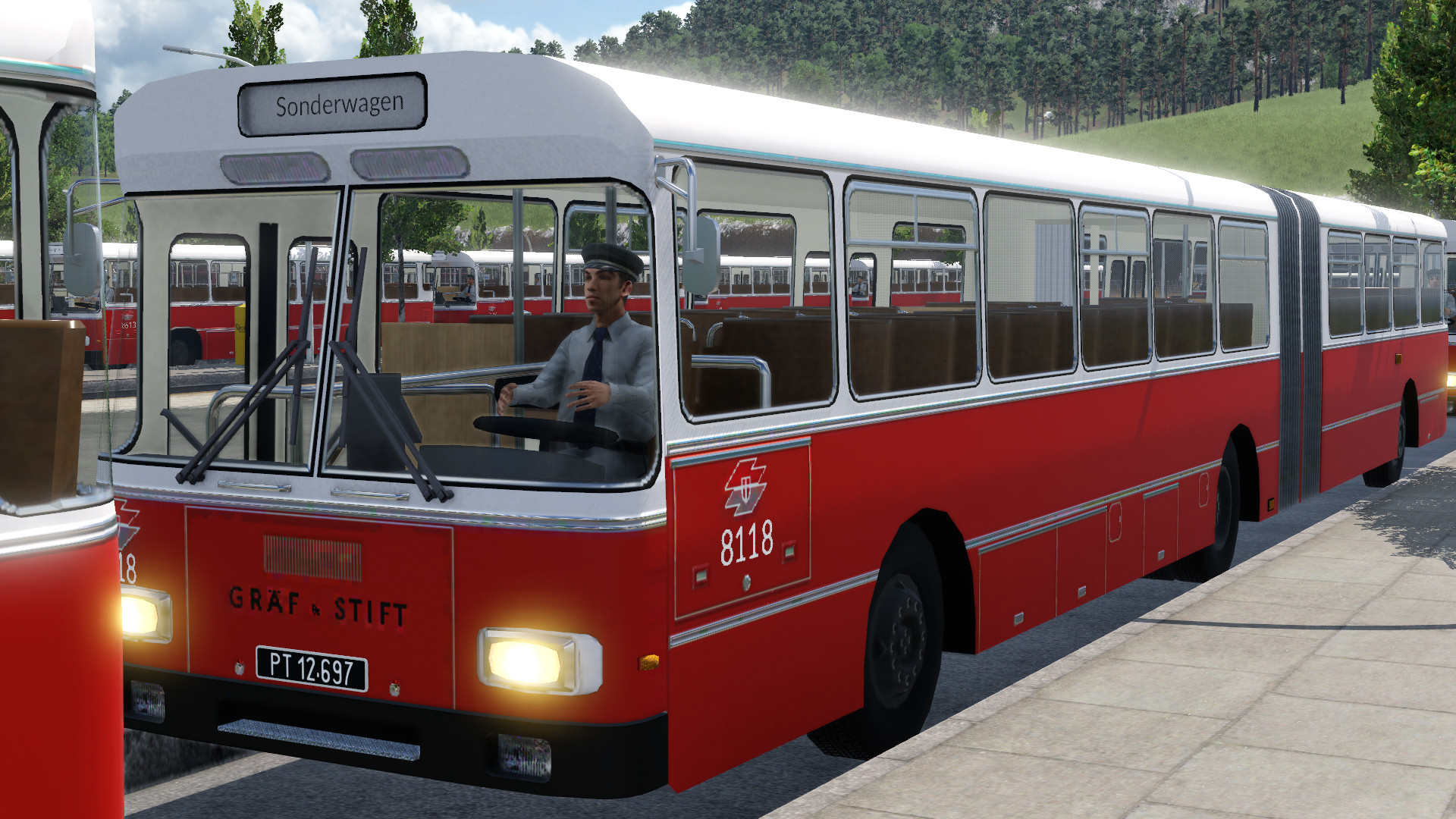 Die ersten Gelenkbusse sind da - 15.04.1980
