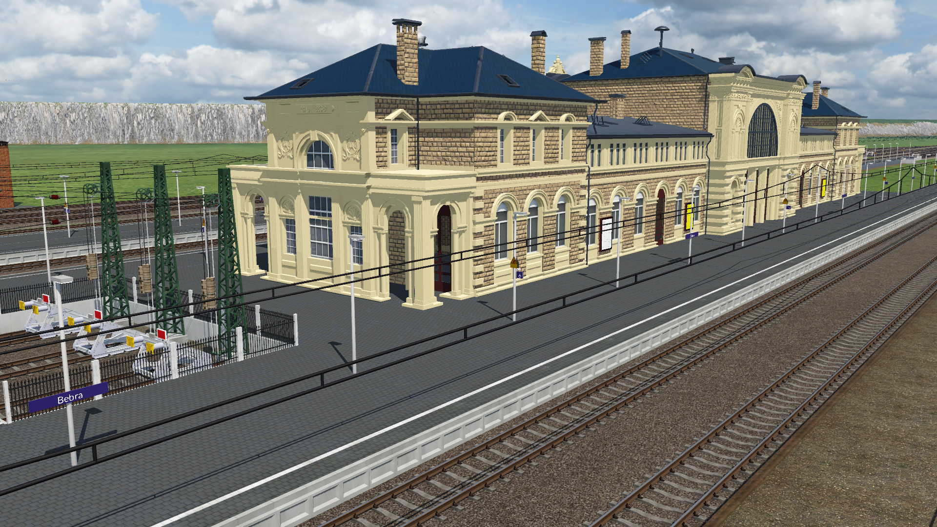 "Projekt Bebra" bisher gebaute Bahnhöfe