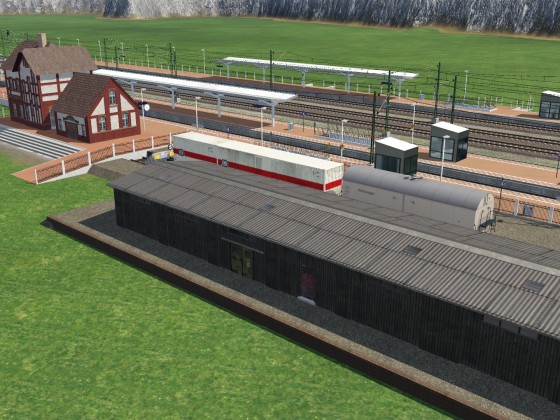 "Projekt Bebra" bisher gebaute Bahnhöfe