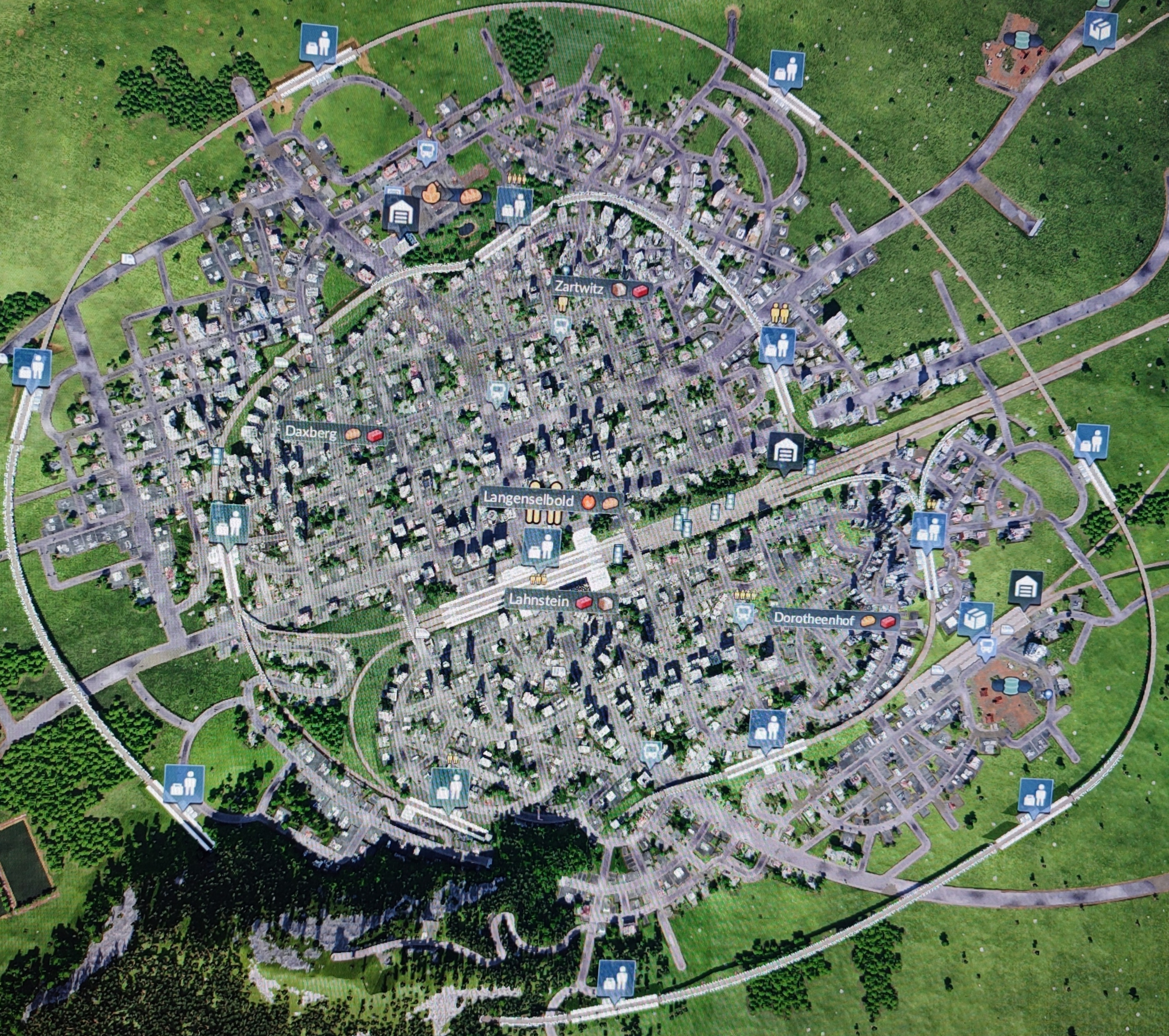 Der zweite S-Bahnring ist fertig :o)