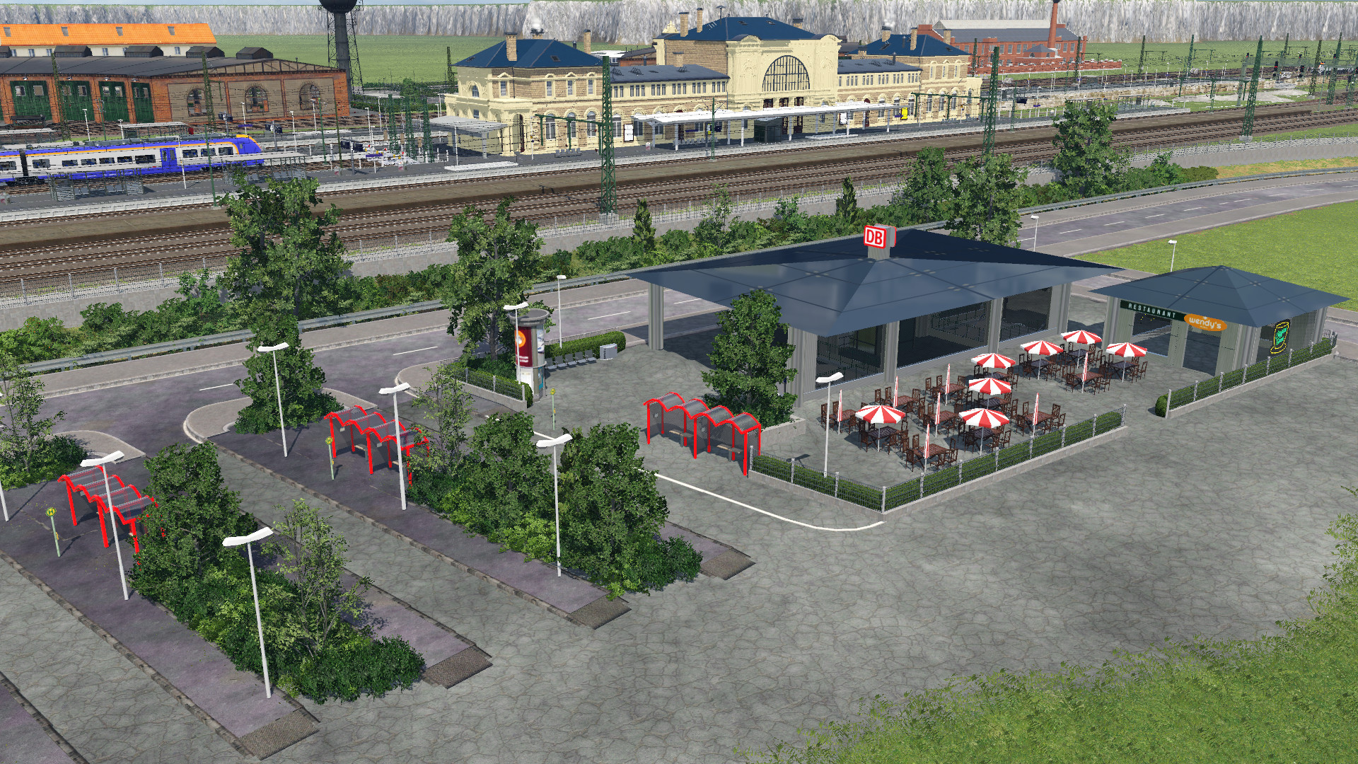 Zugang Bahnhof
