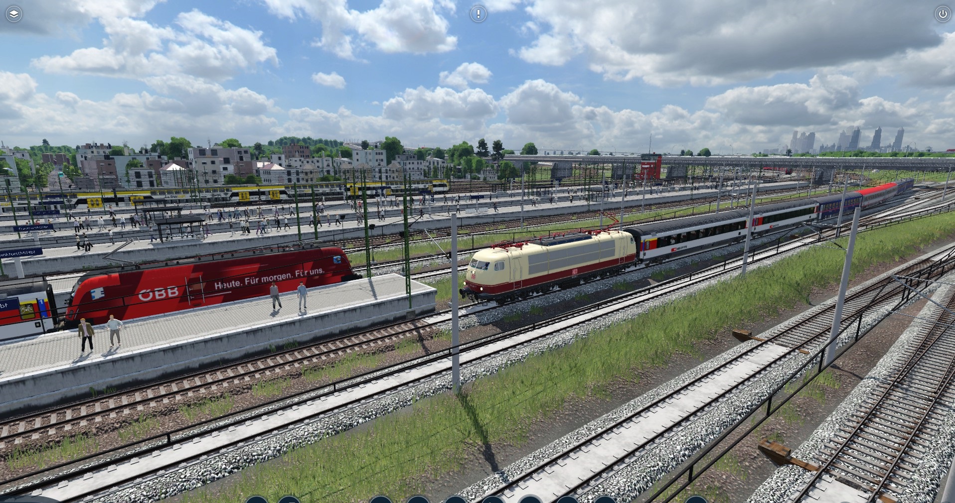 Baureihe 103 im Eurocity Dienst