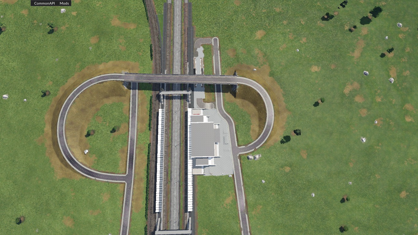 Der neue Bauabschnitt um den ICE Bahnhof
