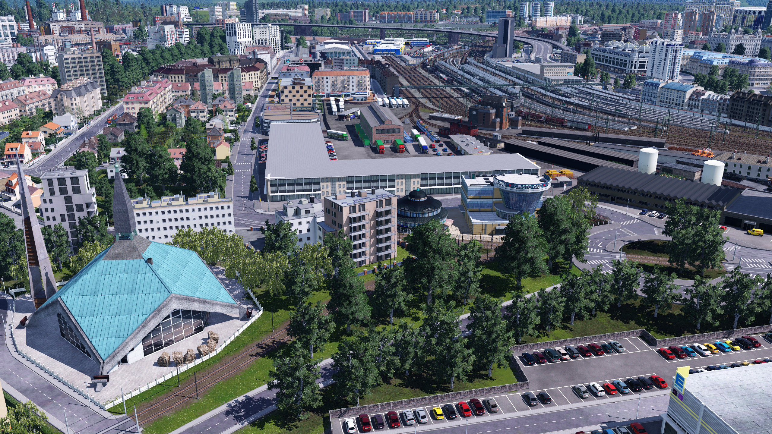 Ulm von oben - Transport Fever Community
