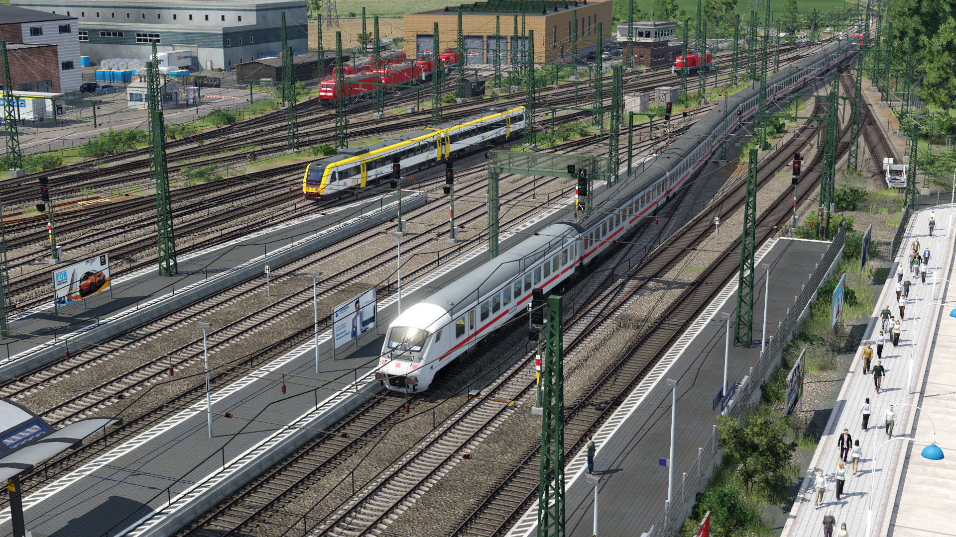 Doppelausfahrt..