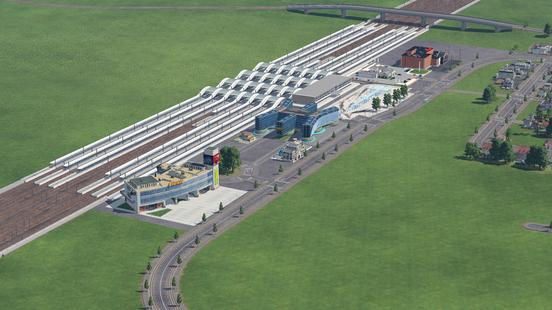 Neuer Fernbahnhof ist Fertig