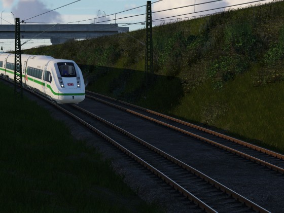 Züge in und aus Richtung Kiel