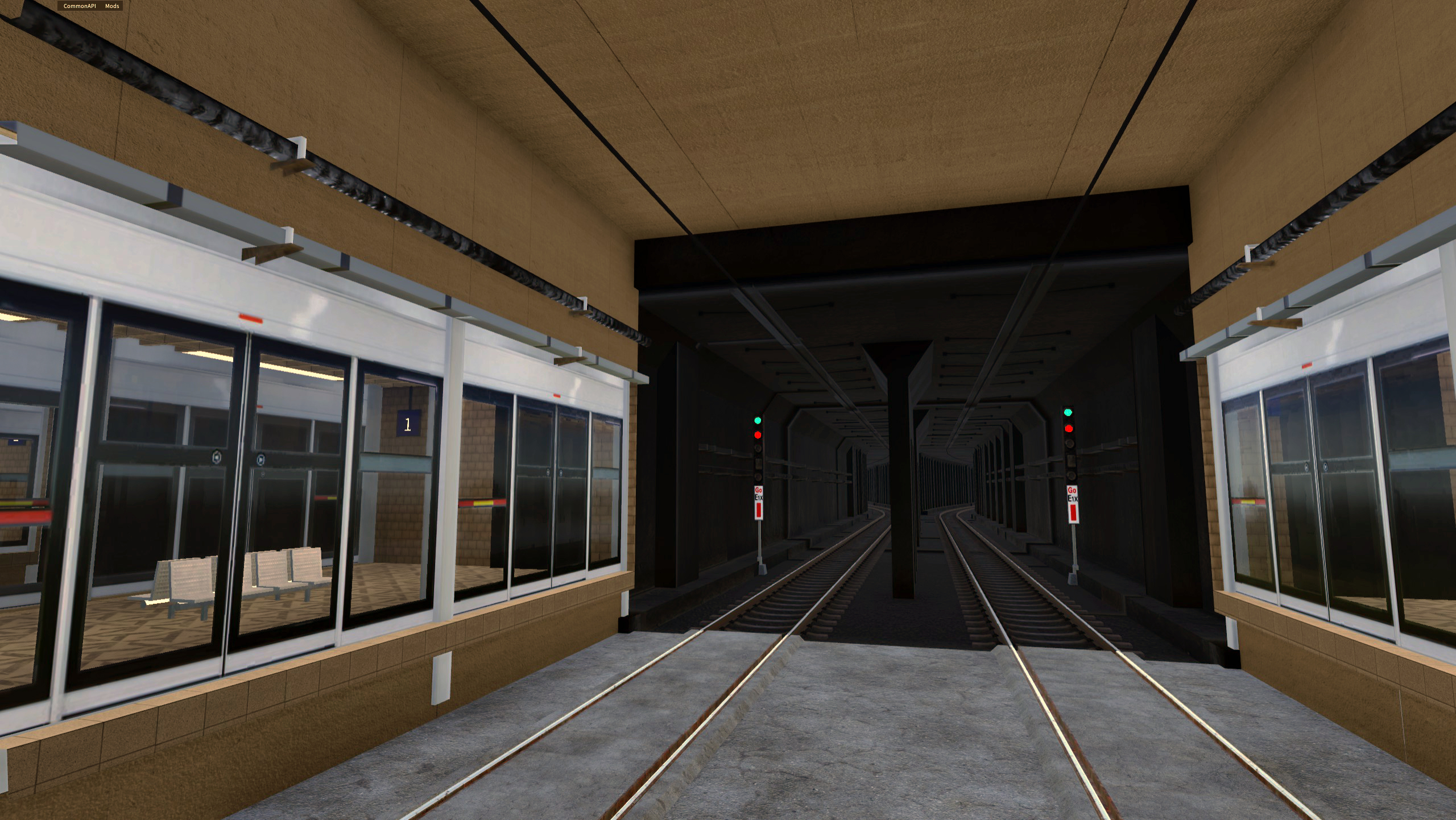 This is what the railway tunnel should look like~ :P