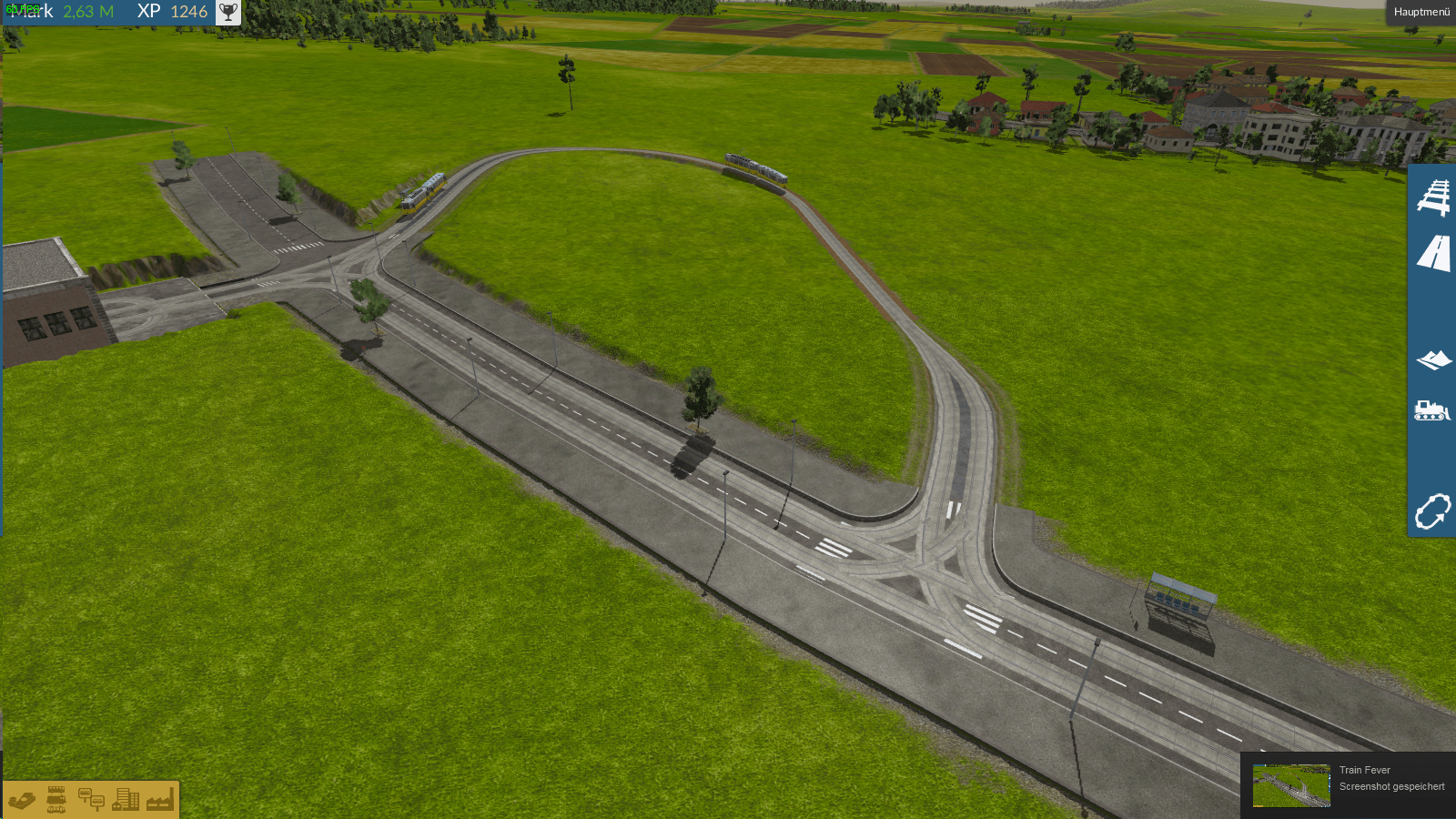 Wendeschleife für Trams