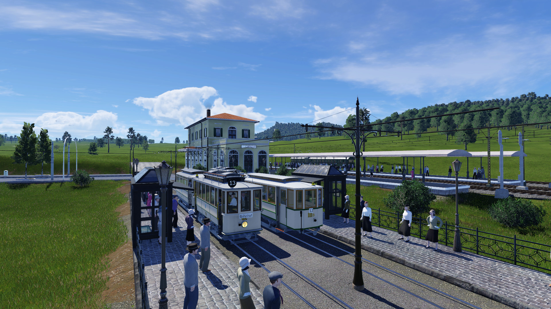 Straßenbahnkreuzung am (Haupt-)Bahnhof