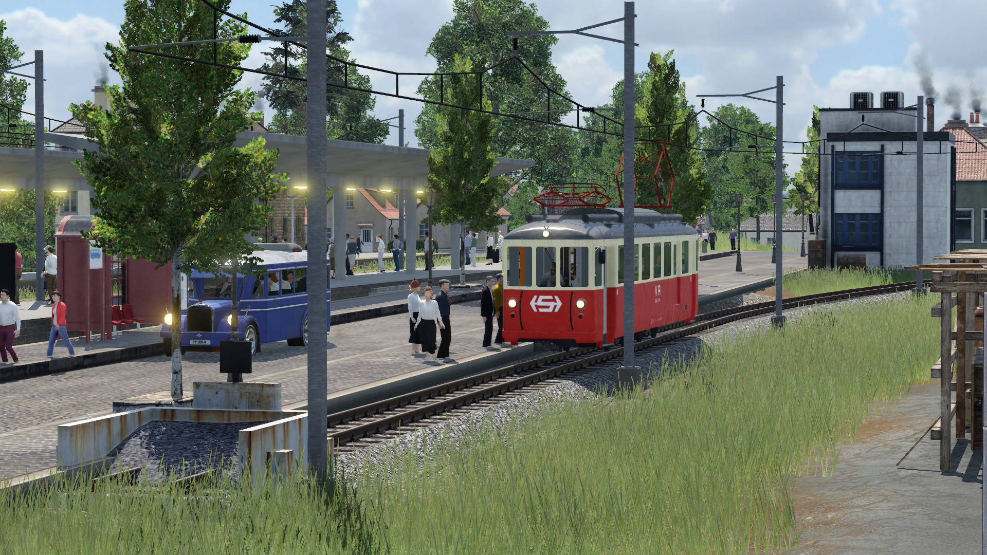 Talstation gegenüber dem Bahnhof