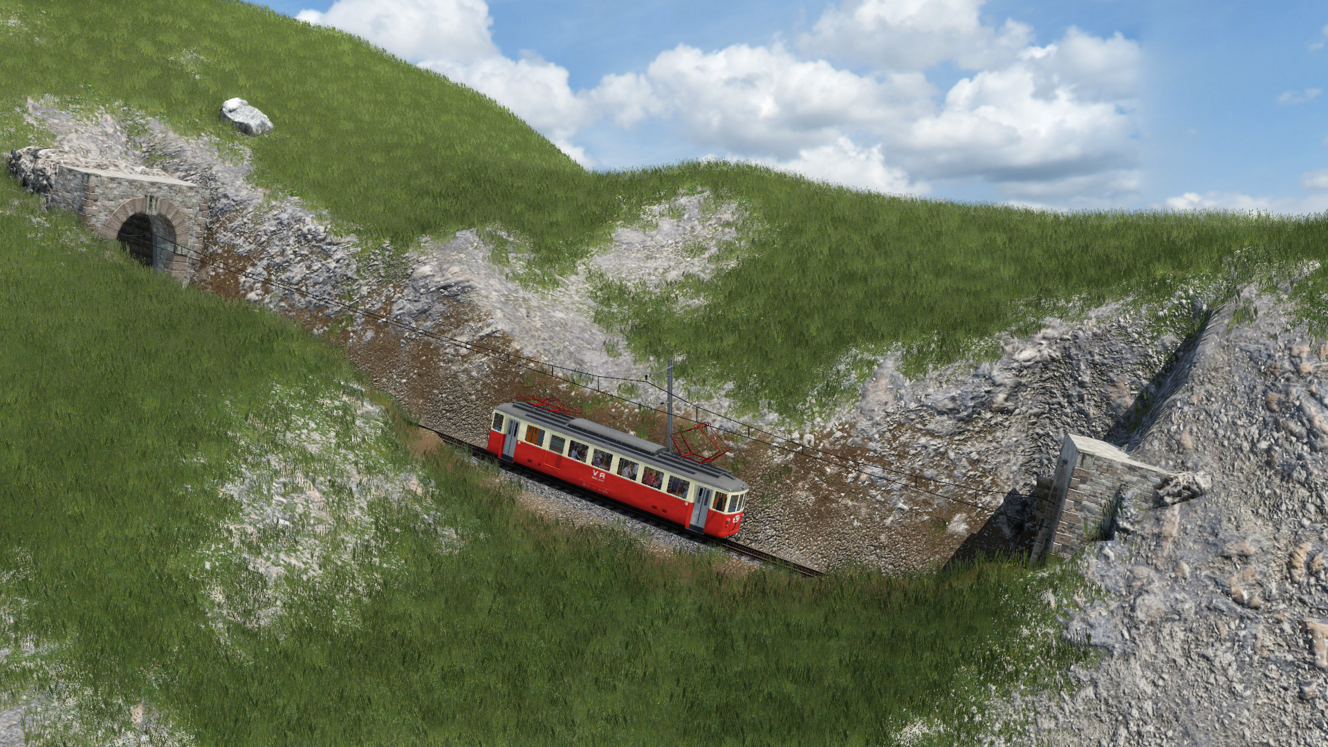 Zwischen den Tunnel