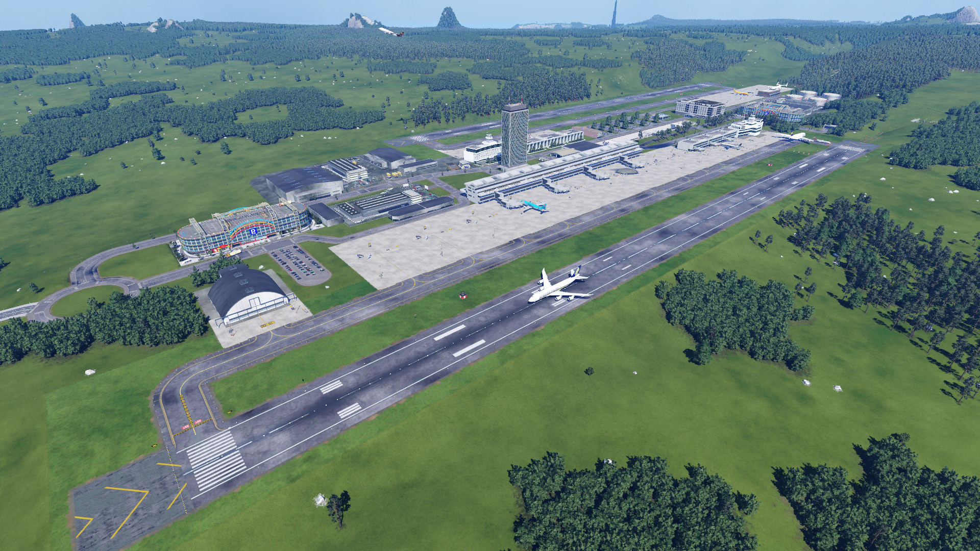 Antarctica Central - Internationaler Flughafen