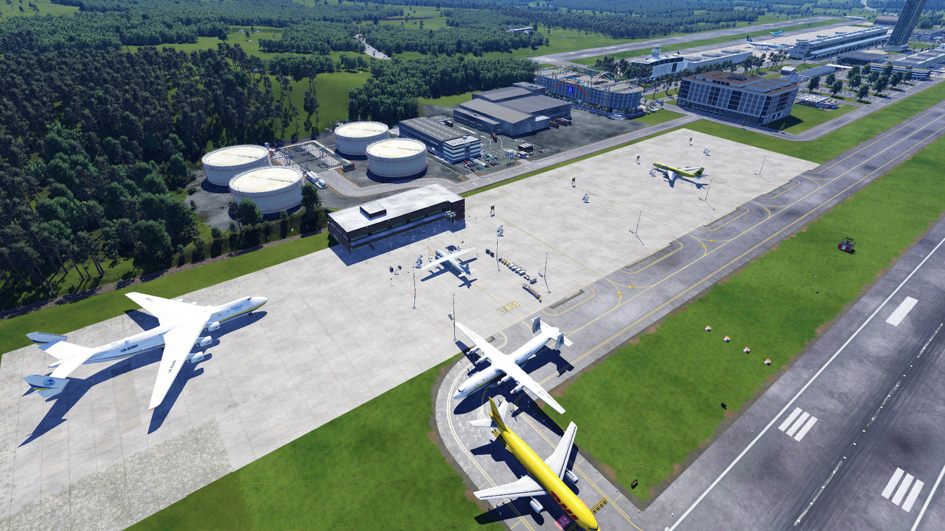 Antarctica Central Flughafen - Cargo