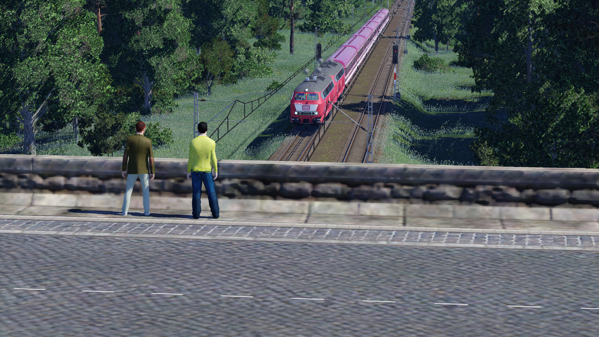 Peter, Edwin und der Sonderzug
