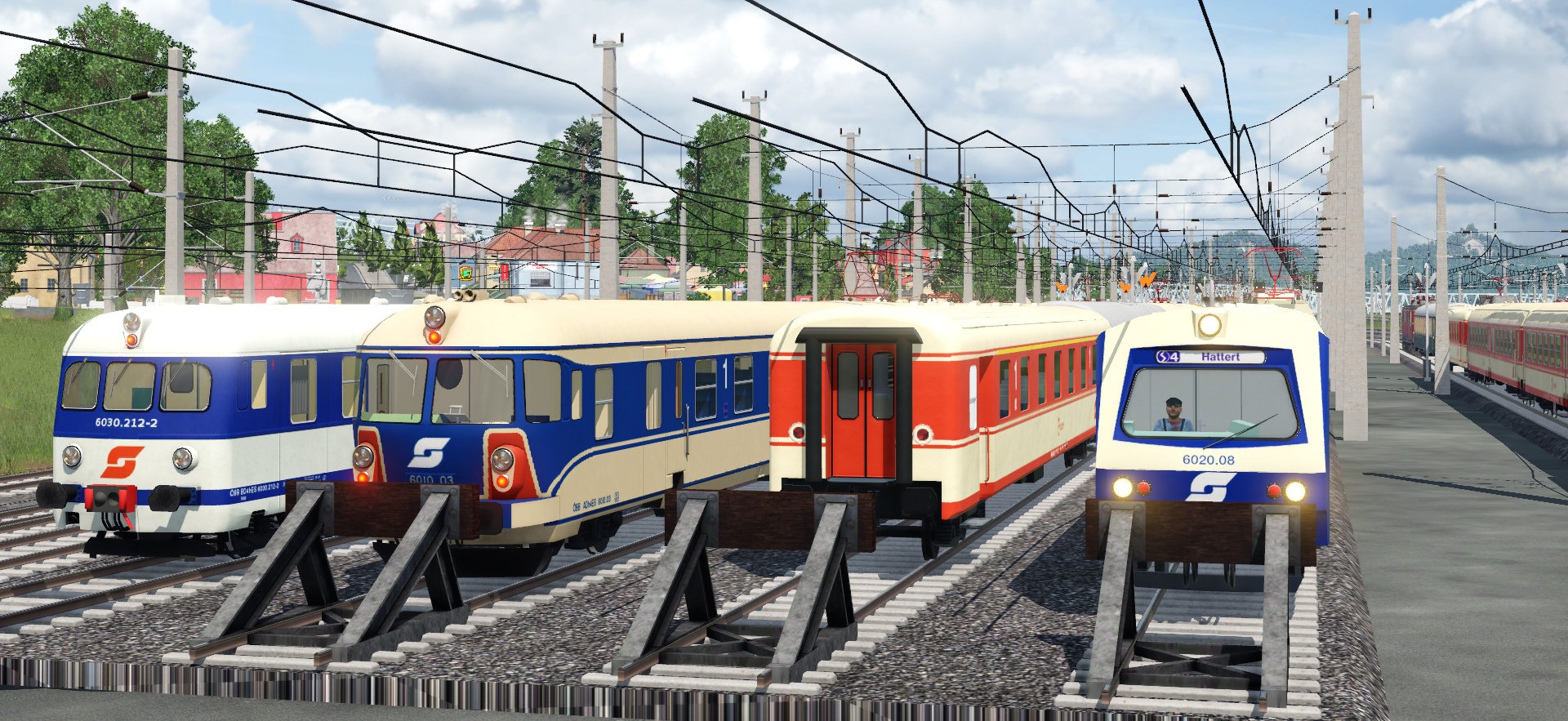 Die Linie S4 wird das nächste Einsatzgebiet der 4020er. - 25.04.1981