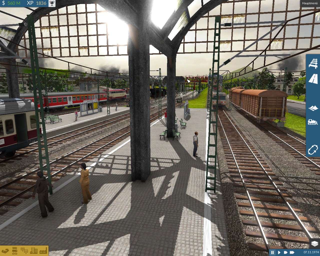 Der Bahnhof lebt