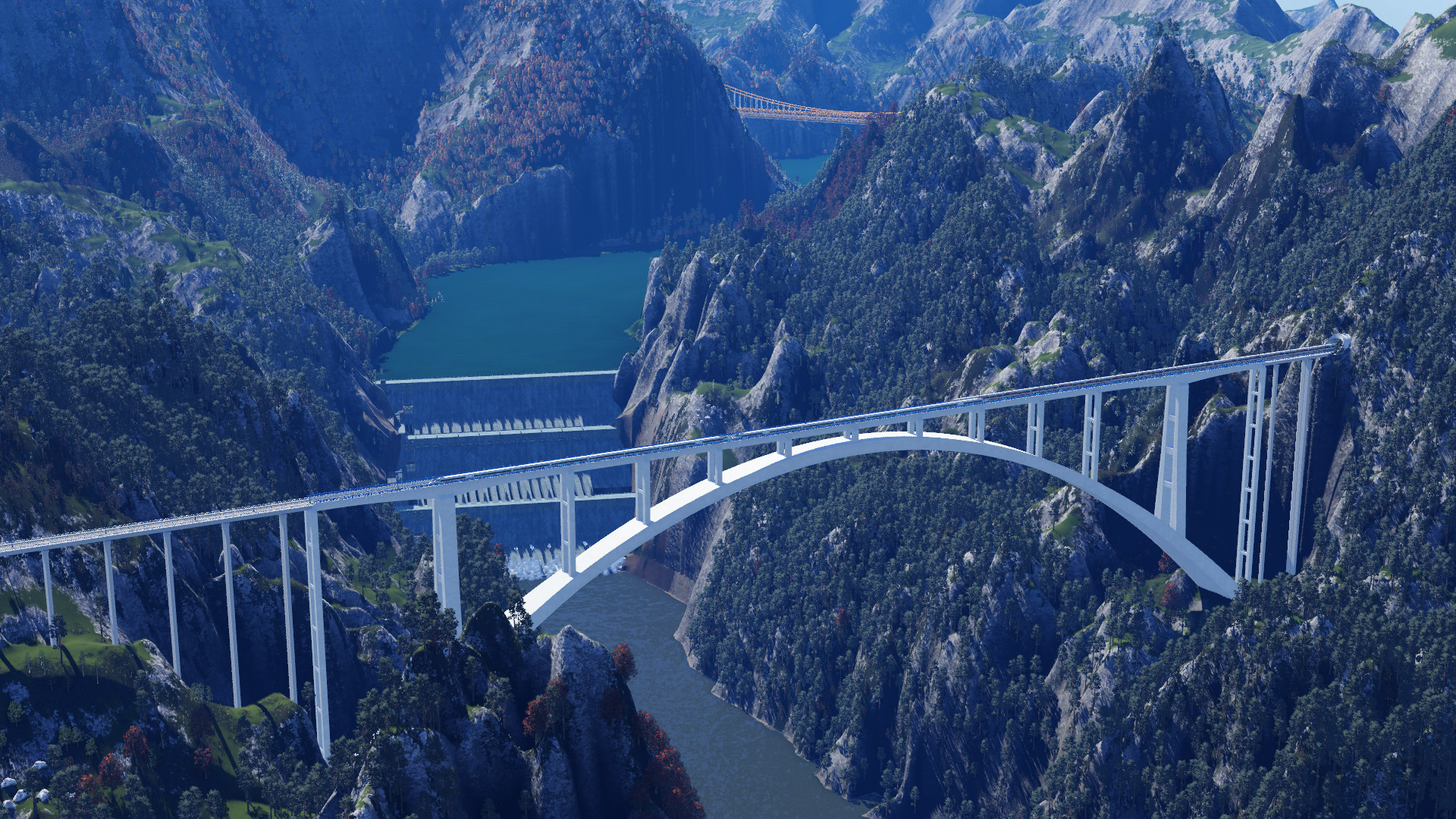 China, Sychian  Dam