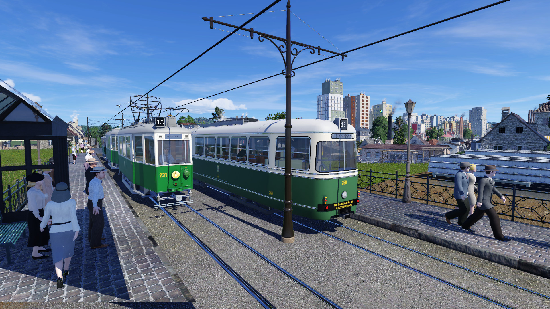 Kreuzung am Hauptbahnhof