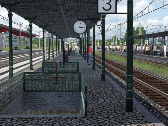 Die historischen Bahnsteige in Bietigheim werden bald gesperrt und modernisiert - 25.07.1981