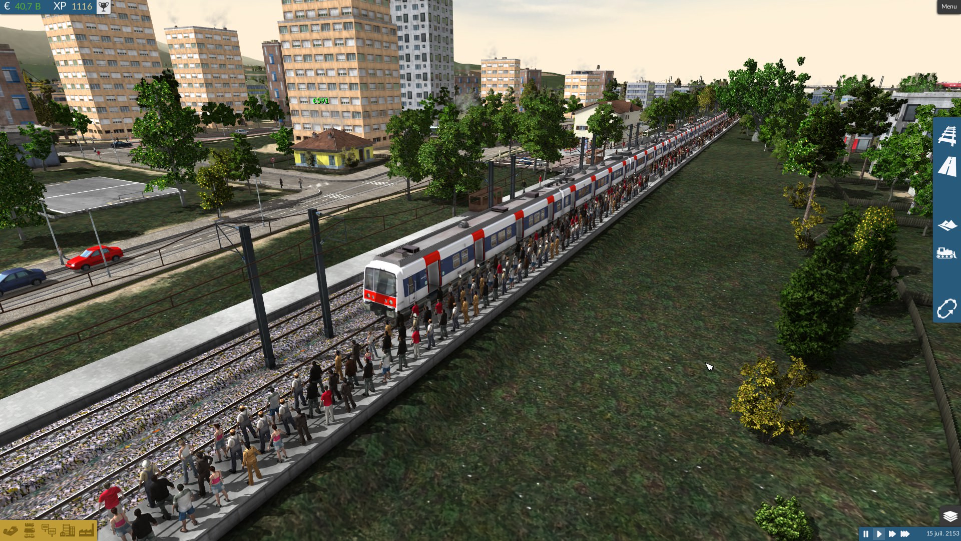 Z8100 at rush hour